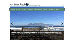 Desktop Screenshot of monafriquedusud.com